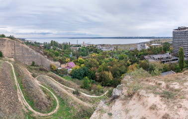 Old descent to the estuary in Odessa, Ukraine