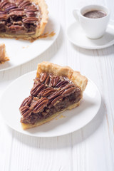 Autumn american pecan pie