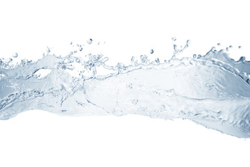 Water,water splash isolated on white background 