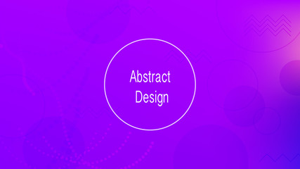 Color geometric gradient, futuristic background. Detail of modern wallpaper design, packaging. Light colored lines, abstract shapes, dots. Background in minimalist style.