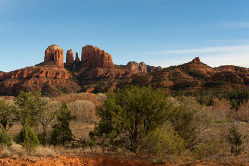 Cathedral Rock in Sedona, Arizona, a popular travel and tourism destination in the American Southwest