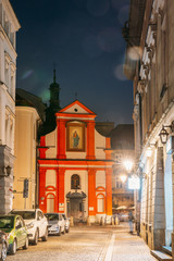 Fototapeta premium Krakow, Poland. Church Of Sts. John the Baptist and John the Eva