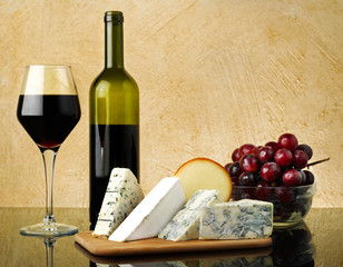 Wine and cheese