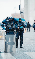 French police Yellow Jackets