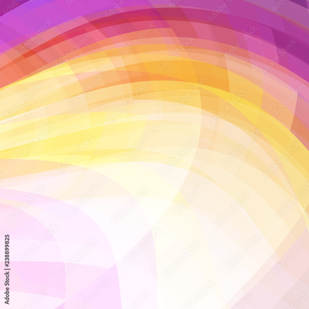 Aufkleber Abstract violet and yellow background. Vector graphic pattern