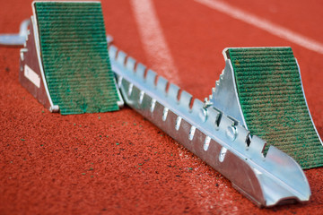 Sprinting start block