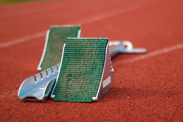 Sprinting start block