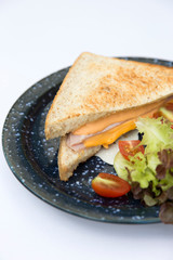 Homemade Healthy sandwich. 