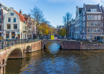 Amsterdam, Netherlands - main city and capital of the country, Amsterdam offers a splendid display of history and modernity, surrounded by the unique view of its canals