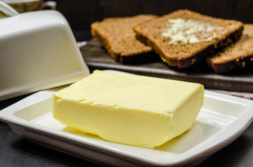 butter and bread