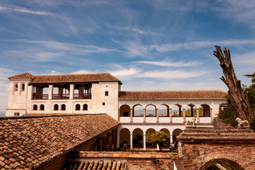 Alhambra palace in Granada
