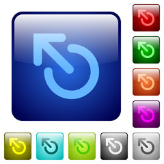 Media eject color square buttons