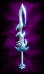 Gorgeous fantasy sword