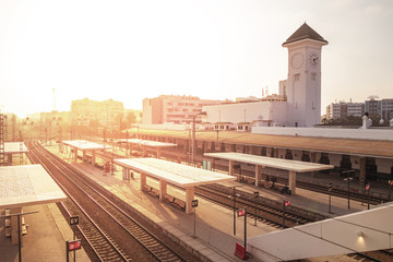 Fototapeta premium Casa Voyageurs Train Station