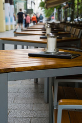 Tables in row