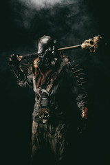 Fototapeta premium Post apocalyptic warrior