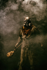 Fototapeta premium Post apocalyptic warrior