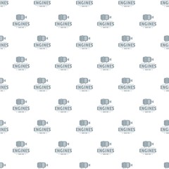 Engine pattern vector seamless repeat for any web design