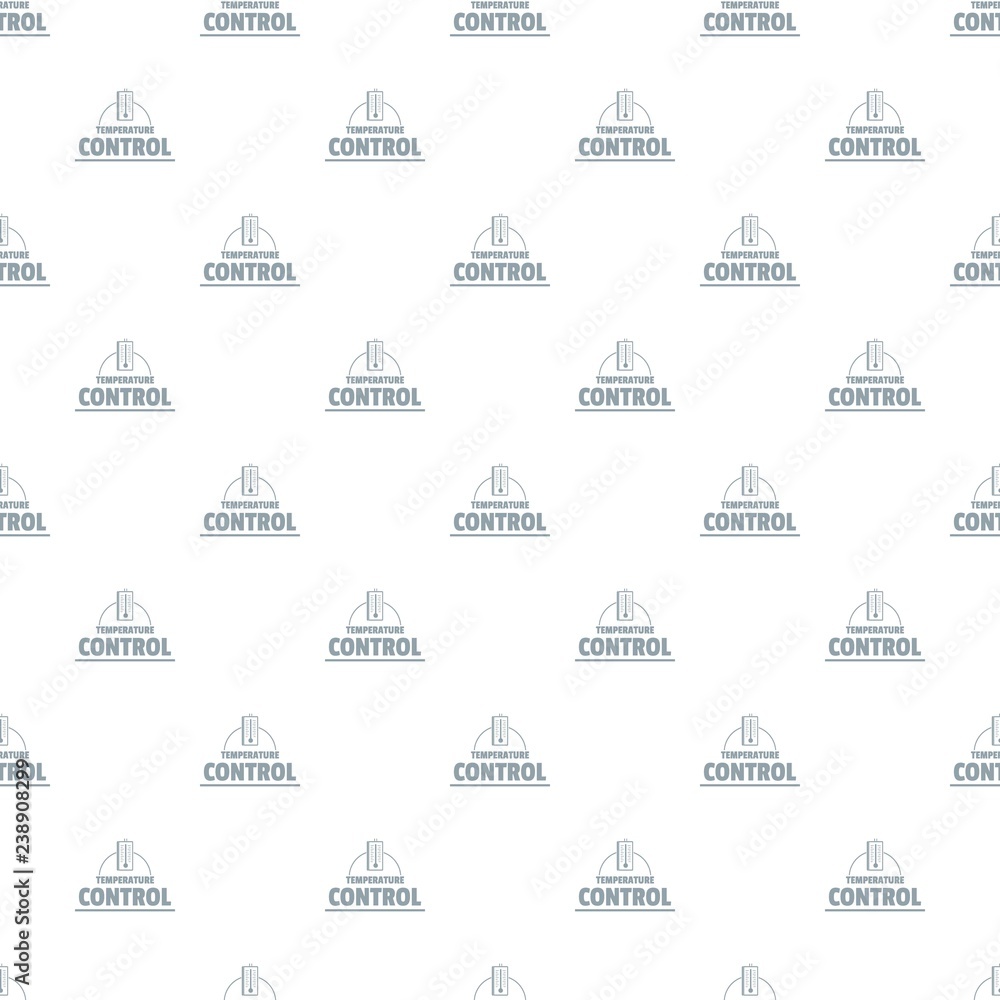 Poster Temperature control pattern vector seamless repeat for any web design
