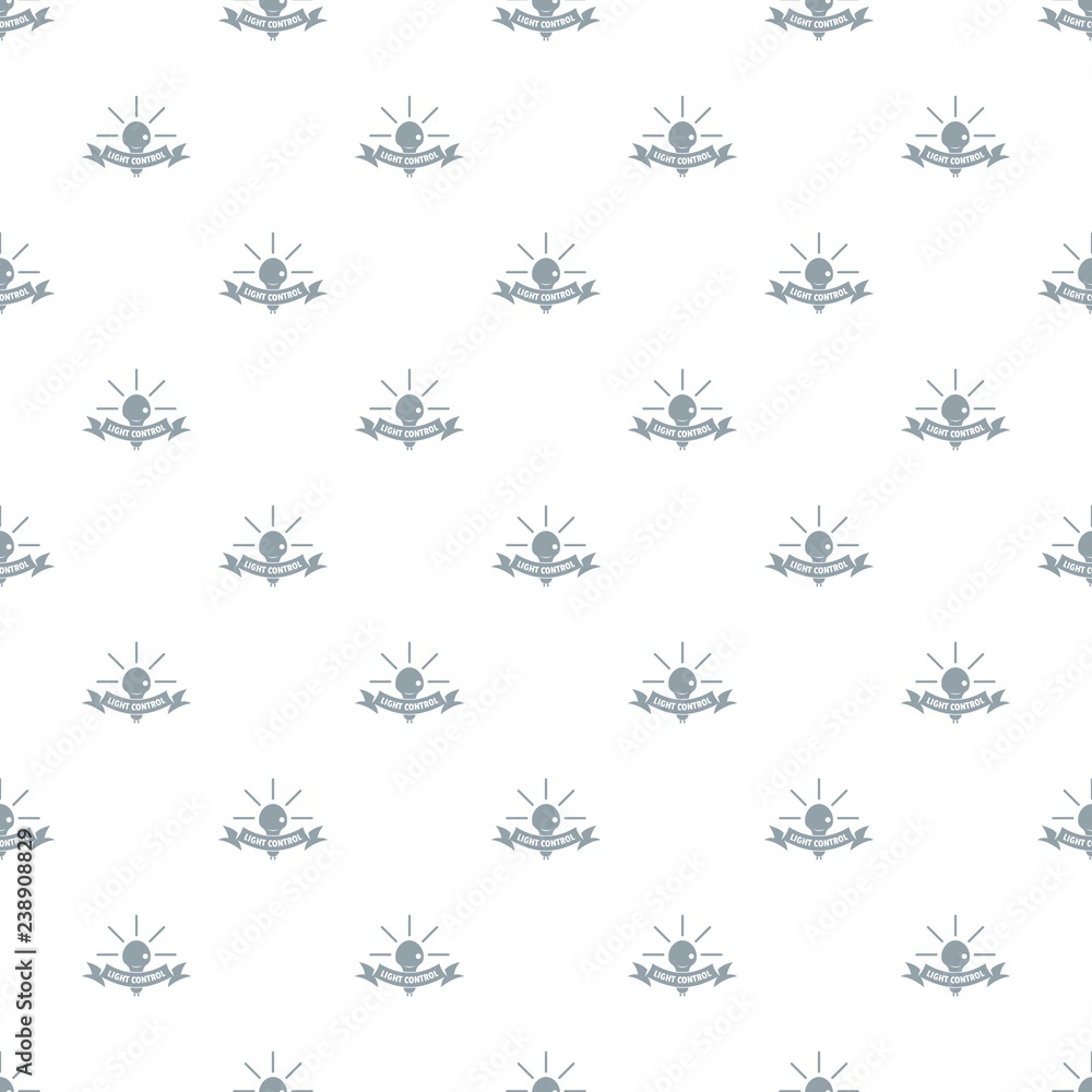 Poster Light control pattern vector seamless repeat for any web design