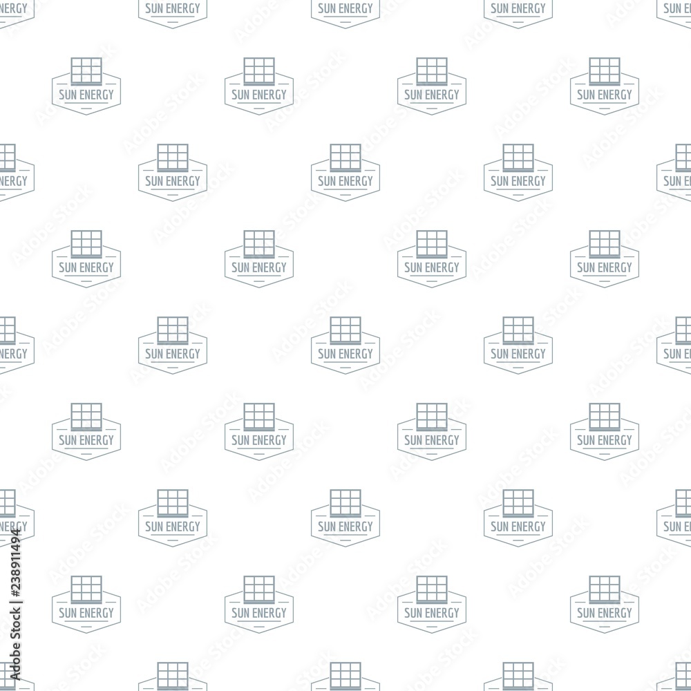 Poster sun energy pattern vector seamless repeat for any web design