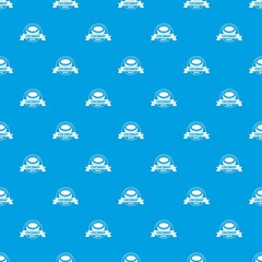 Coconut pattern vector seamless blue repeat for any use