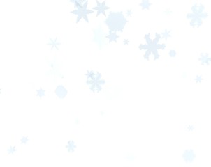 Fototapeta na wymiar Christmas falling snow isolated background. Xmas snow flake pattern. Snowfall texture. Winter snowstorm backdrop 3d illustration.