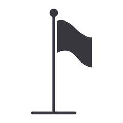 flag waving icon