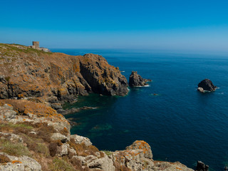 Fototapeta na wymiar Küstenlandschaft von Guernsey, Kanalinseln