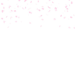 Fototapeta na wymiar Sakura petals scatter falling, watercolor ink artristic texture abstract background vector illustration