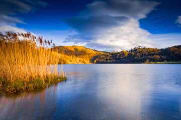 Fototapeta na wymiar Grasmere lake in the British Lake District