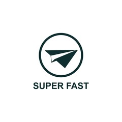 super fast logo template