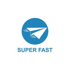 super fast logo template