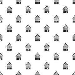 Holland house pattern vector seamless repeating for any web design