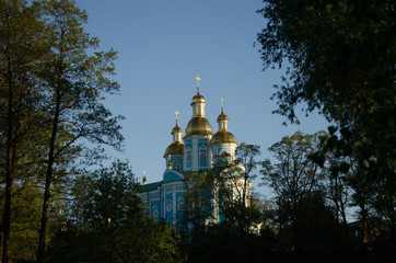 Orthodoxes Kloster, Ukraine.