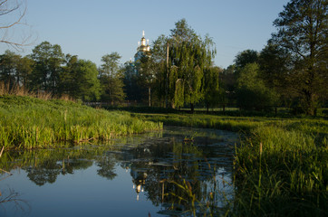 Fototapeta na wymiar Orthodoxes Kloster, Ukraine.