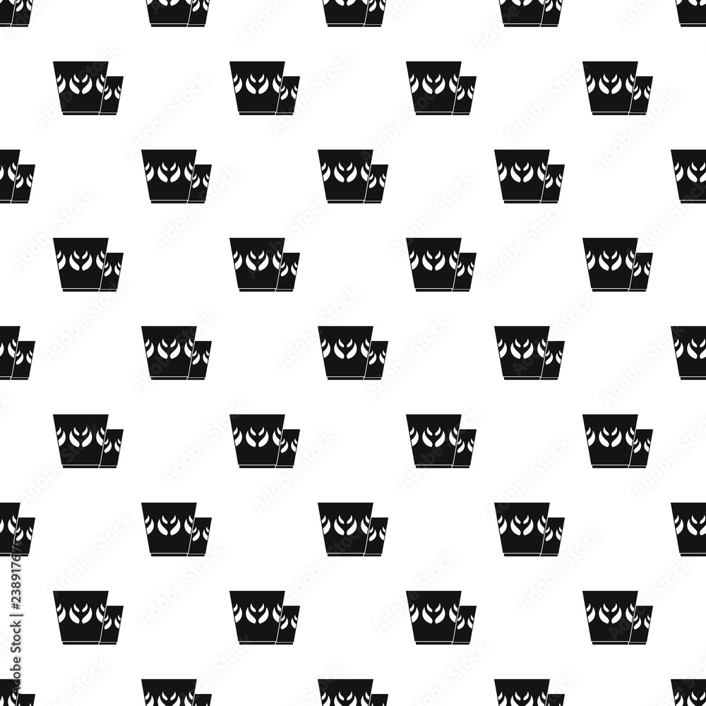 Poster mug pattern vector seamless repeating for any web design