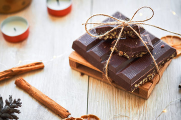 Typical Spanish Christmas turron