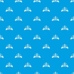 Glass cognac pattern vector seamless blue repeat for any use