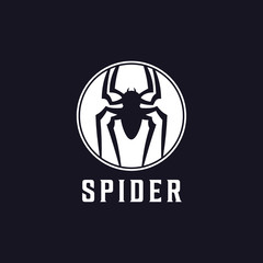 Spider Badge logo design inspiration © Frog_Ground
