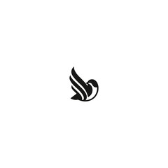 Obraz premium bird idea logo