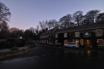 早朝のコッツウォルズ