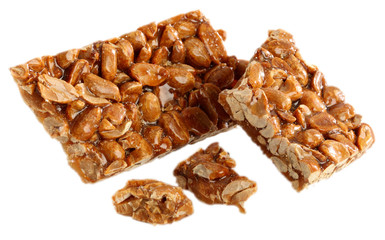 NUT SNACK BAR  CLOSE UP FOOD IMAGE