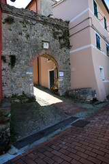 Fototapeta na wymiar Montemarcello Ligurien Italien