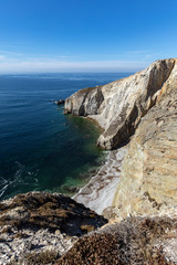 le Cap de la Ch&egrave;vre sur la Presqu'&icirc;le de Crozon (Finist&egrave;re, France)
