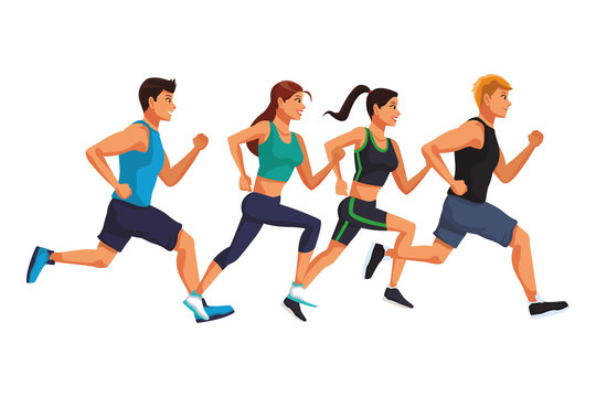 Jog Cartoon Images – Browse 28,233 Stock Photos, Vectors, and Video