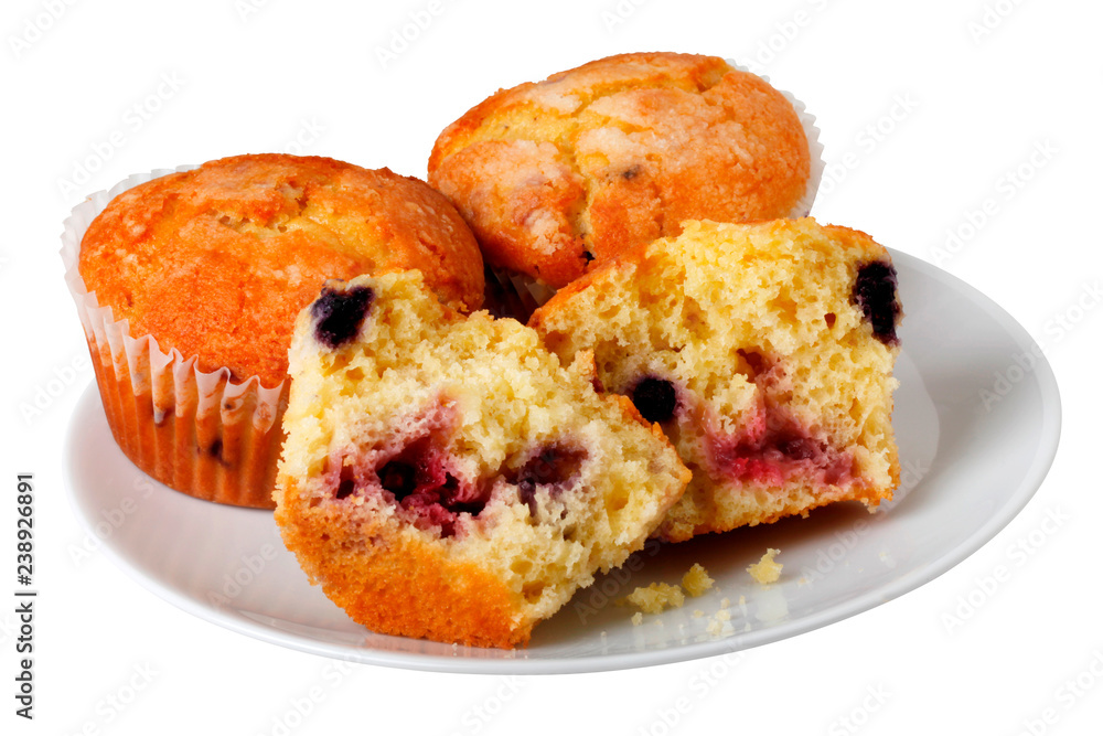 Sticker BLUEBERRY MUFFINS