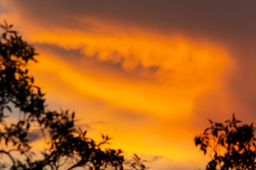 atardecer