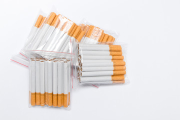 Face cigarettes in package