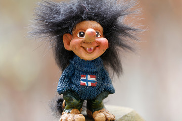 Norwegischer Troll - obrazy, fototapety, plakaty